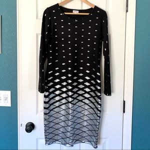 Lularoe Debbie Dress M